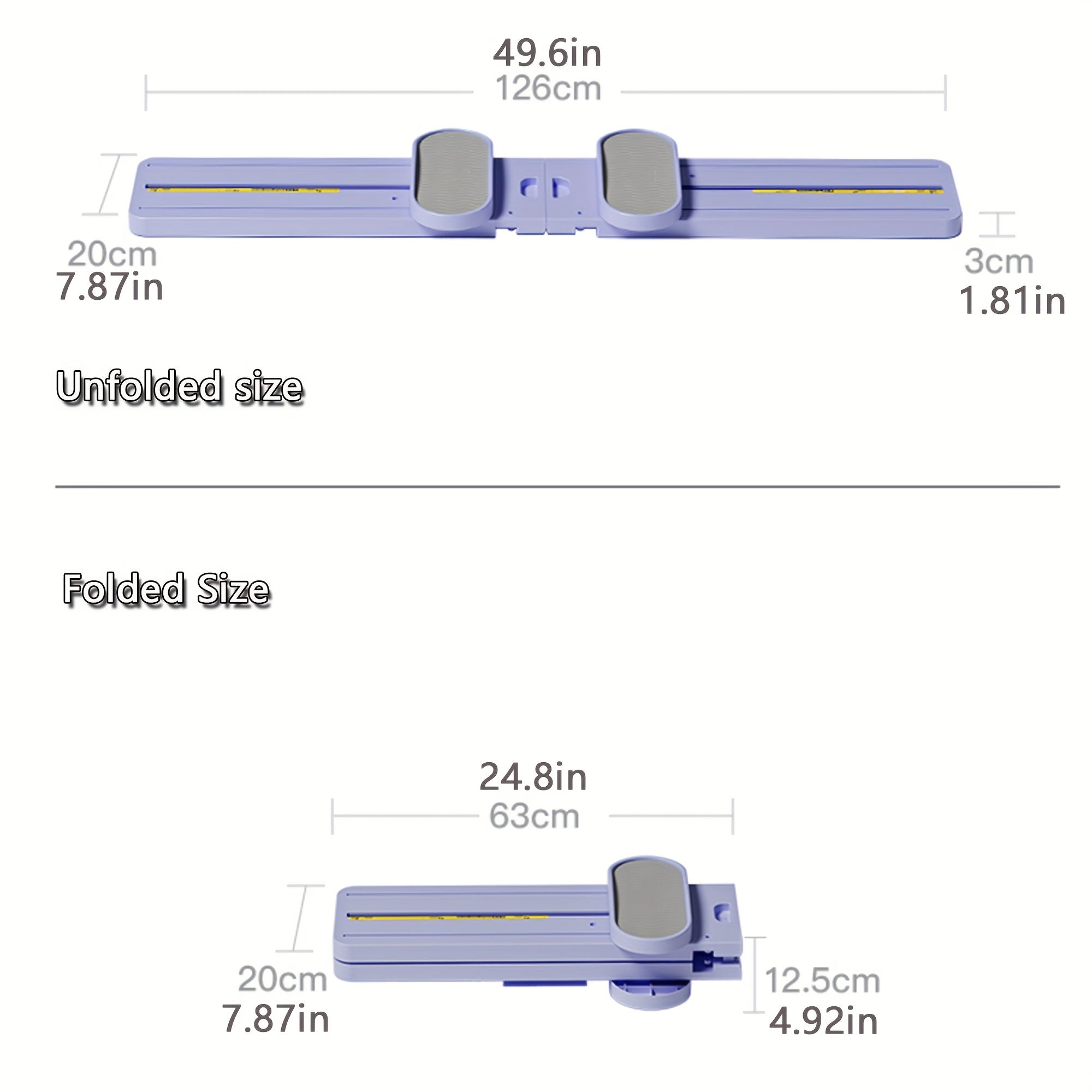2-in-1 Multifunctional Pilates Board – Efficient for Yoga and Fitness