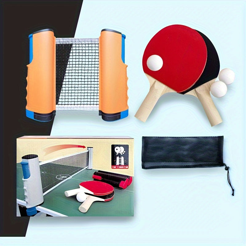 Portable Table Tennis Set - Ideal for Outdoors and Home