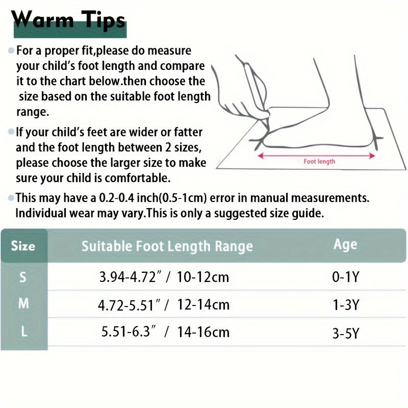 Cute Children's Socks - For Warm and Safe Little Feet