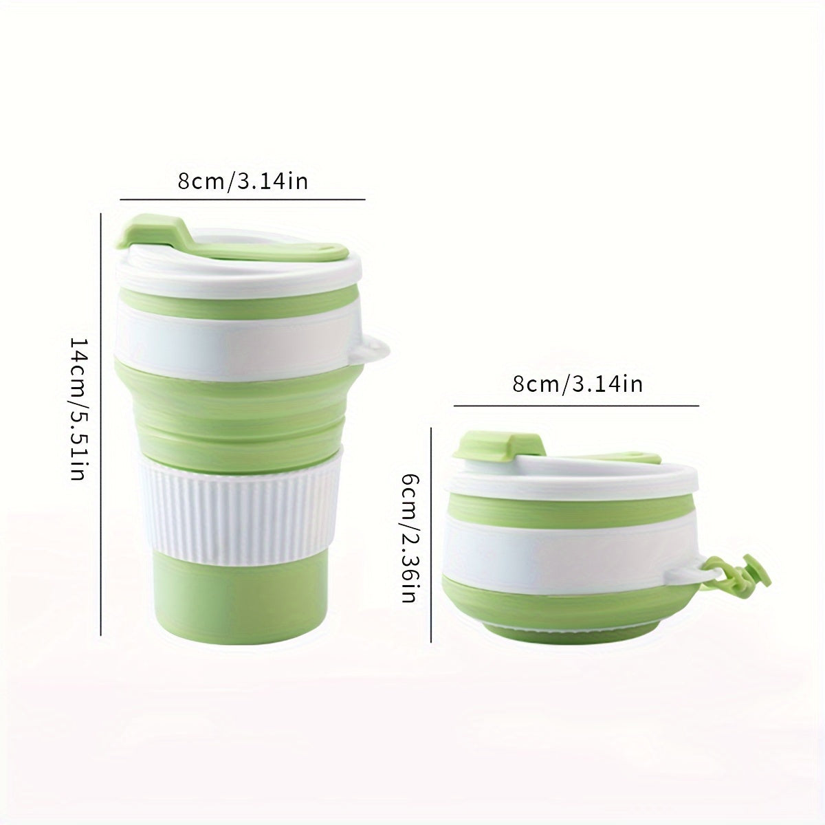 Foldable Travel Mug – Durable and Compact for Camping and Travel