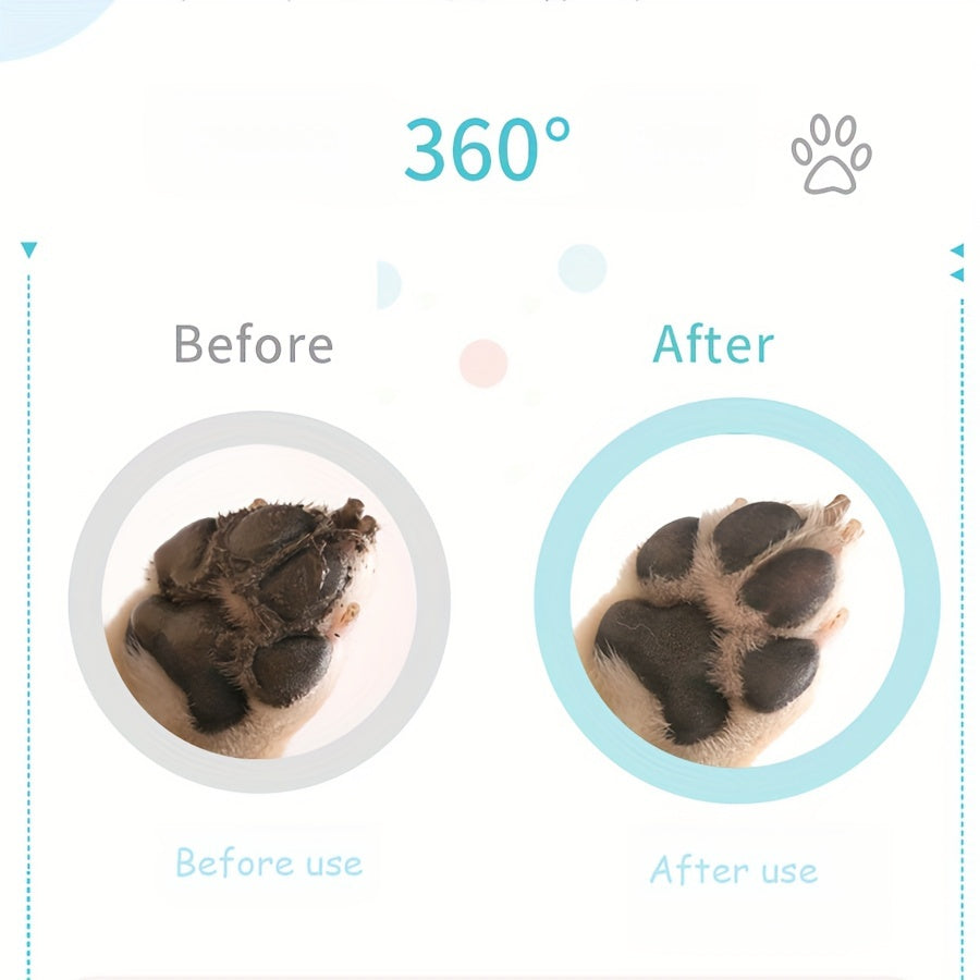 Silicone Pet Paw Cleaner Cup – Portable & Soft Brush Foot Wash