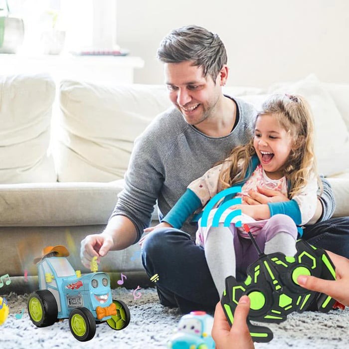 Stunt Car with Lights & Music – SpinRacer