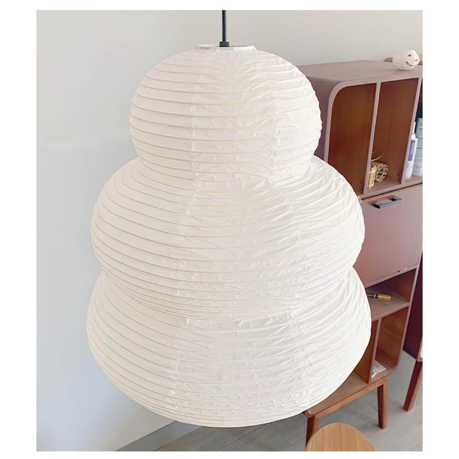 Rice Paper Pendant Lamp - Modern Design