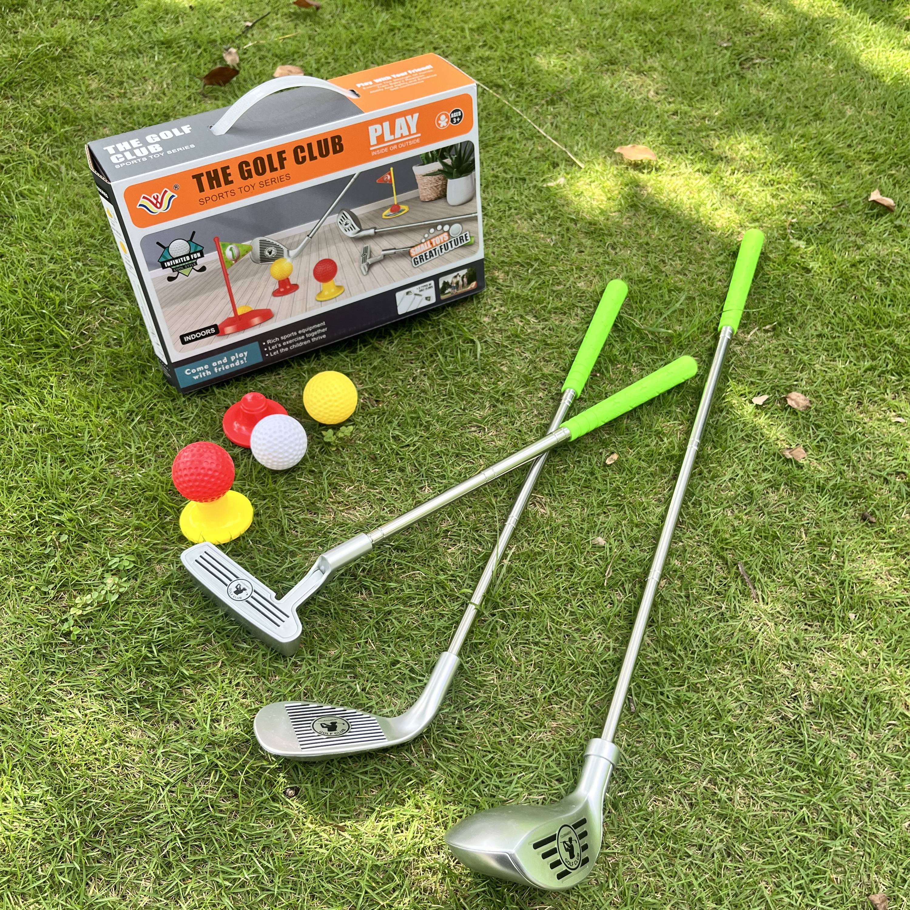 Children's Golf Set - Adjustable Clubs and Goals for Endless Fun