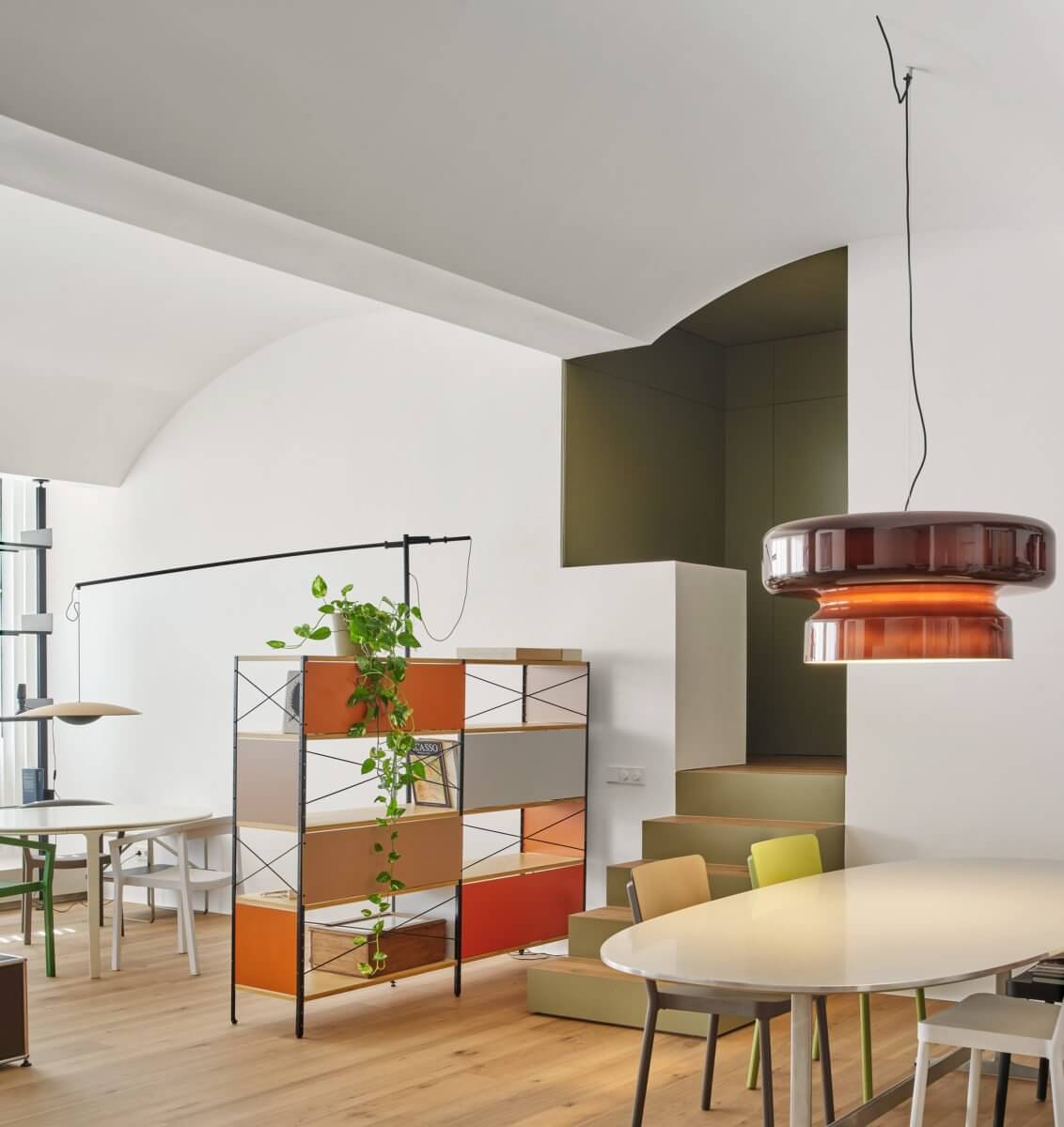 Bohemian Style Pendant Light - Glass & Metal LED