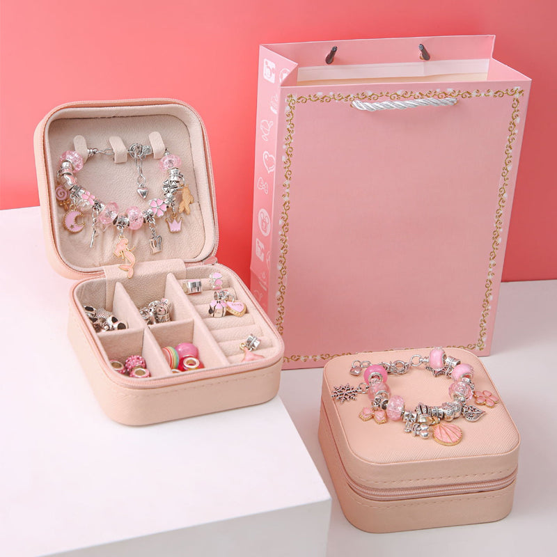 Handcrafted Bead Bracelet Set for Children