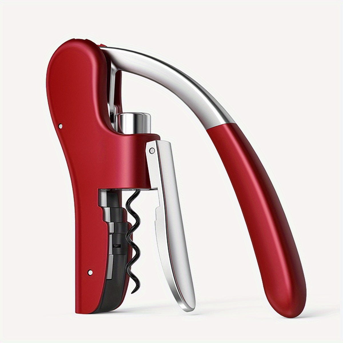 Ergonomic Corkscrew – Quickly and Safely Open Wine Bottles for Home and Hospitality