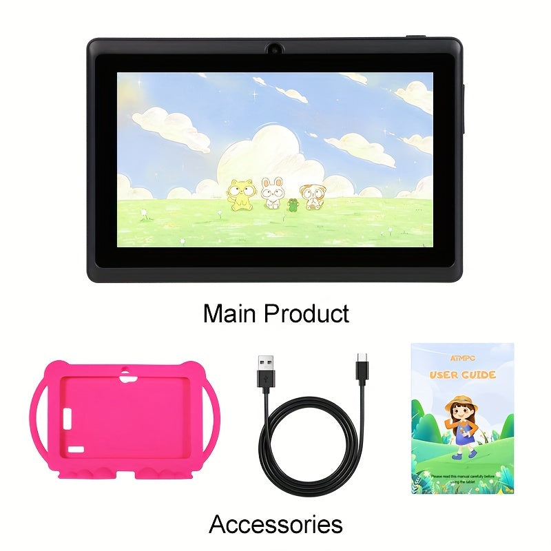 Tablet for Children – With Eye Protection, Shockproof Case and Support for Educational Apps