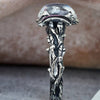 Stylish Moonstone Statement Ring – Iris