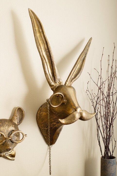 Playful Animal Head Wall Decoration - WallCritters