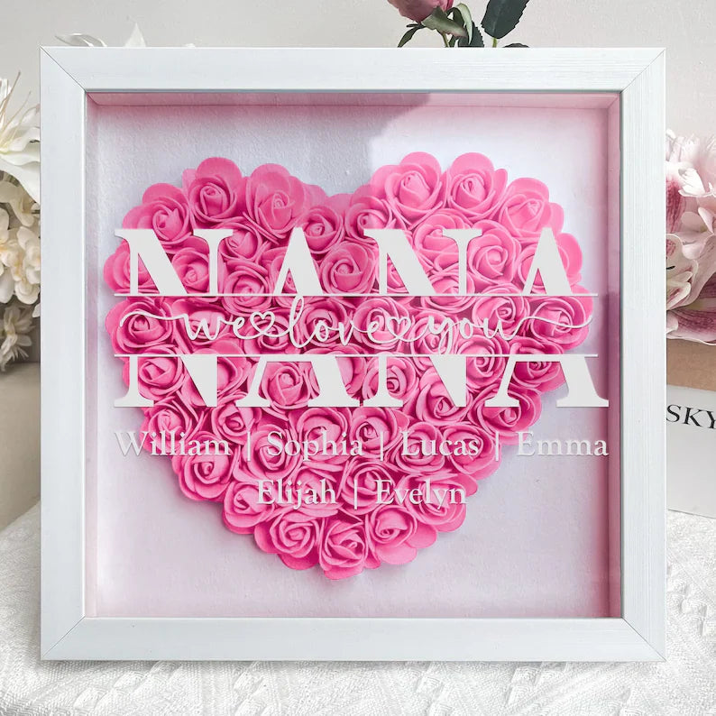 EternaBond Family Frame | Personalized family names gift for moms