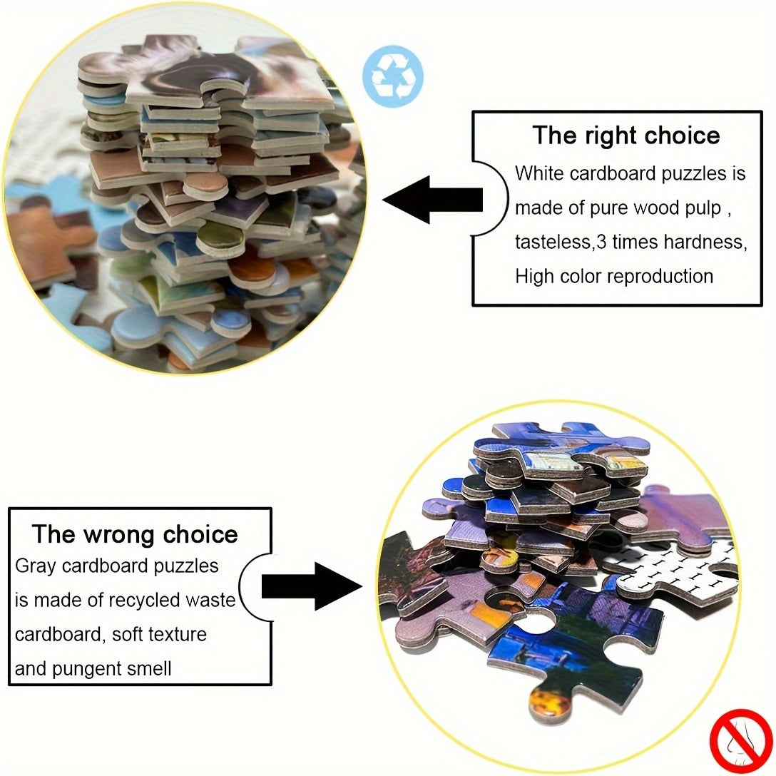 1000-Piece Round Zodiac Puzzle - ZodiacDreams