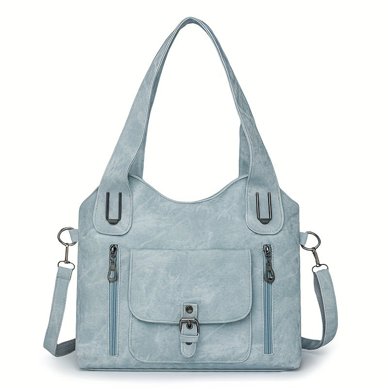 Vintage Chic Shoulder Bag – Practical and Elegant