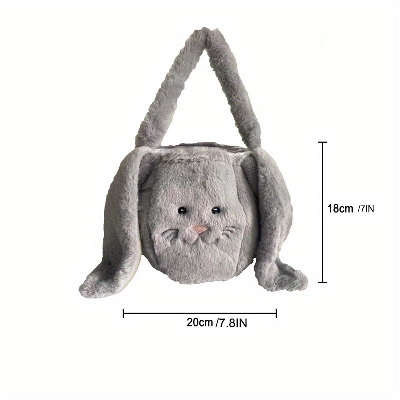 Cheerful Easter Bunny Basket – Perfect for Easter Celebrations and Spring Decorations