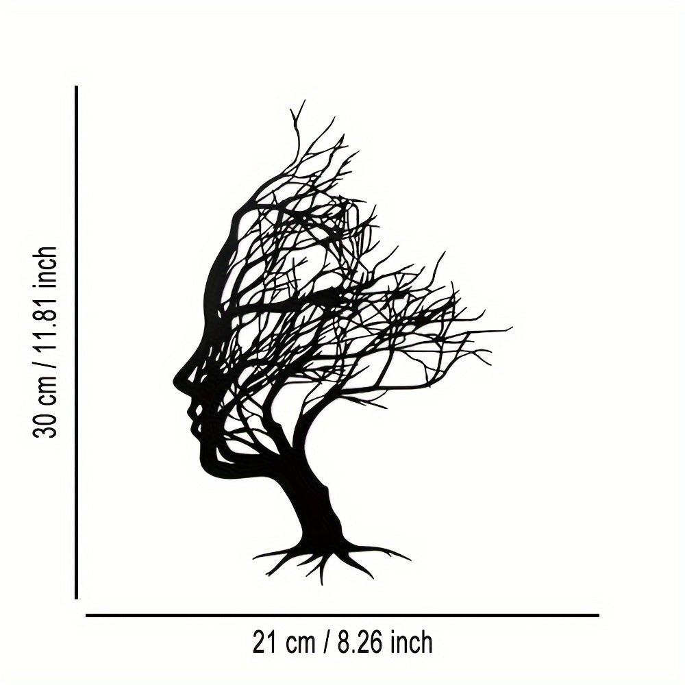 Boom Branch Woman Face Decoration - Elegance and Art in Your Interior