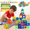 Magnetic Construction Blocks for Children – Educational Play Set with 118/148 Pieces