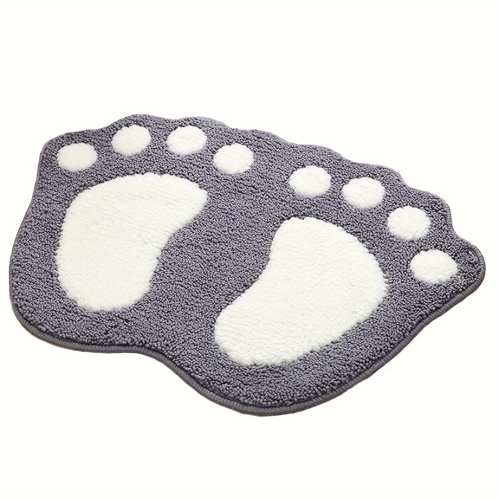 Foot-Shaped Bath Mat - Comfortable and Safe for Your Bathroom