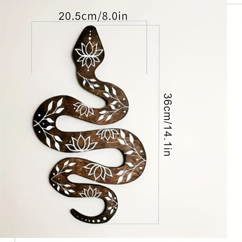 Bohemian Snake Wall Decoration - For a Spiritual and Artistic Atmosphere