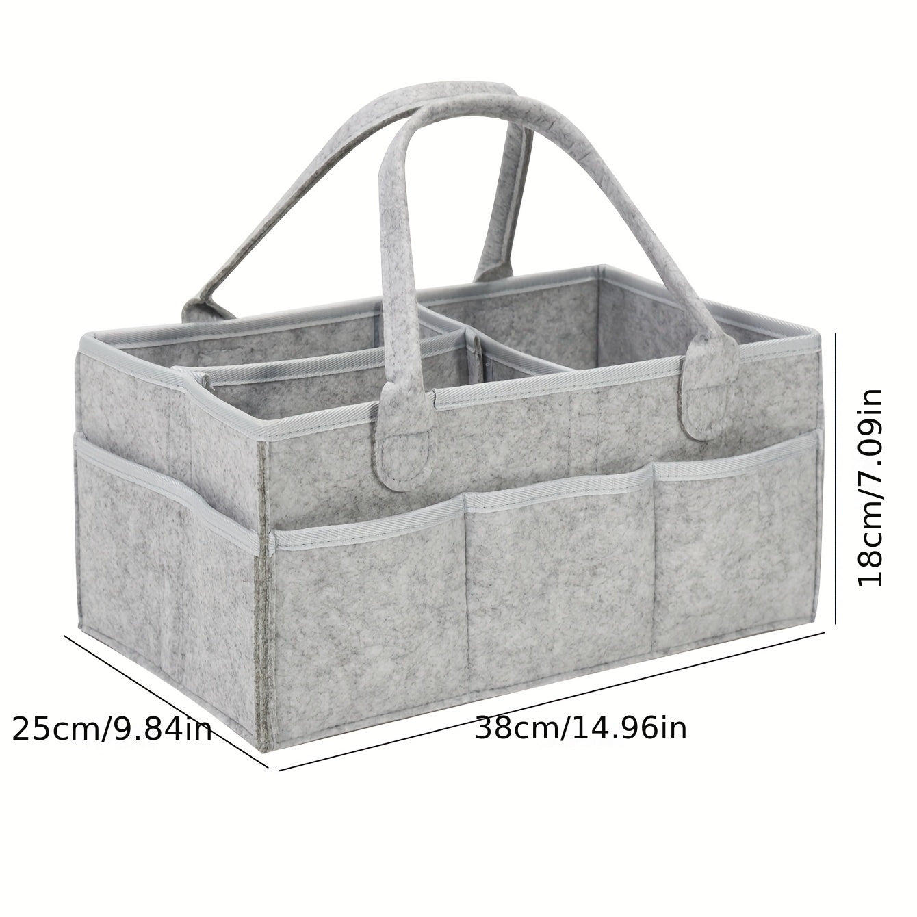 MamaOrganize Changing Bag Storage Basket - Handy and Stylish for Parents