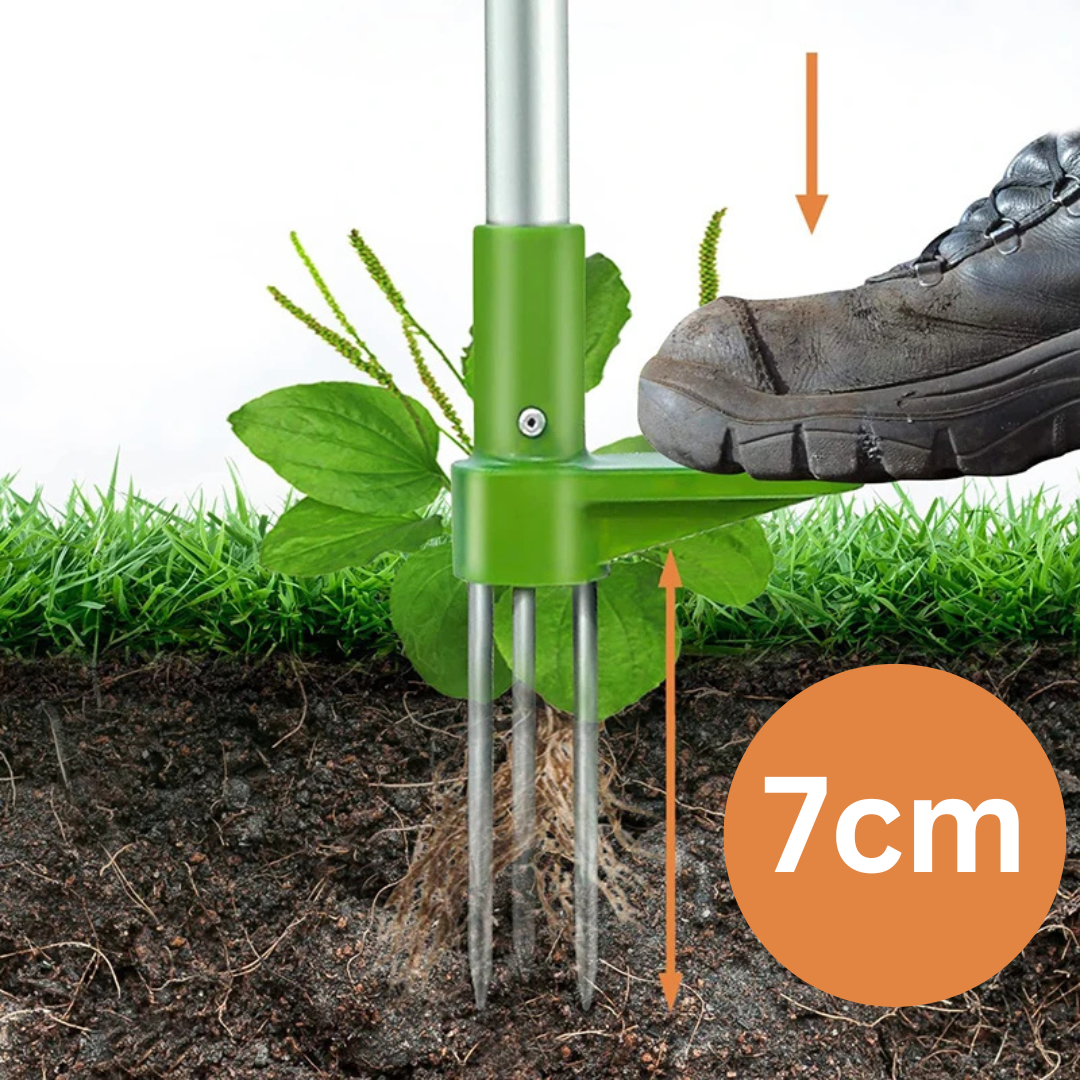 Weed Remover - EcoTurf - Durable Aluminium - Long Handle