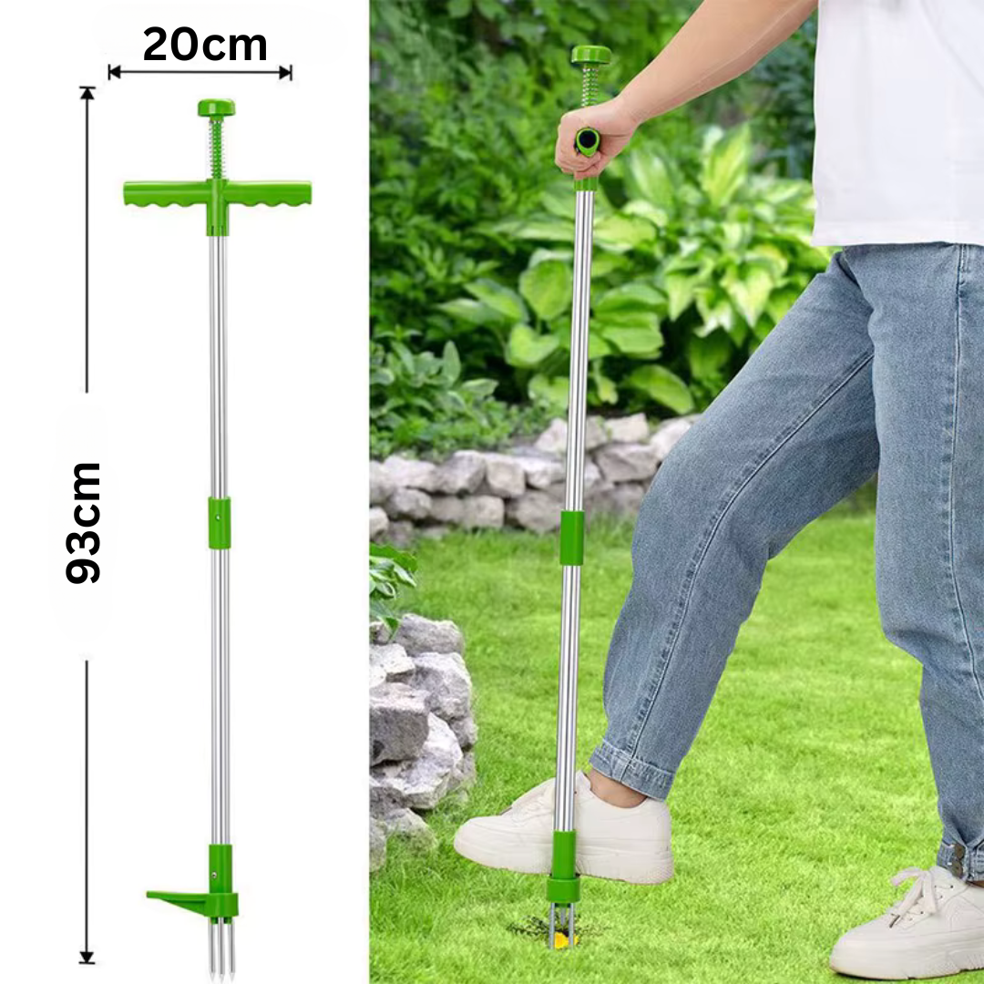 Weed Remover - EcoTurf - Durable Aluminium - Long Handle