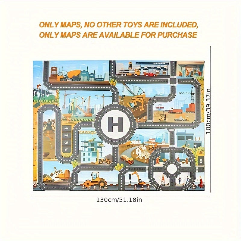 Build and Adventure Play Mat – For Little Explorers and Creative Players