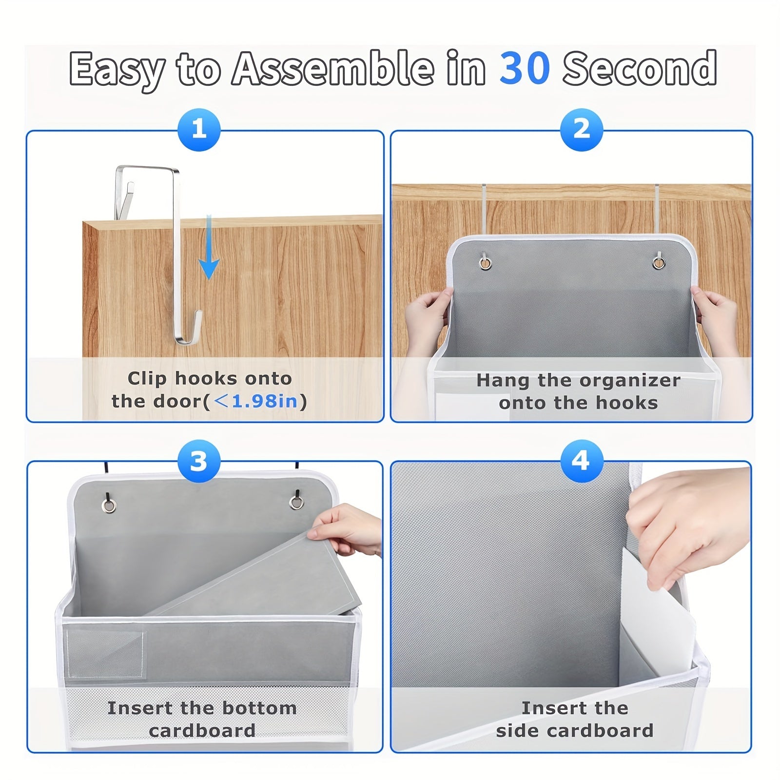 Hanging Storage Organiser with 3 Levels – Practical and Spacious for Any Room