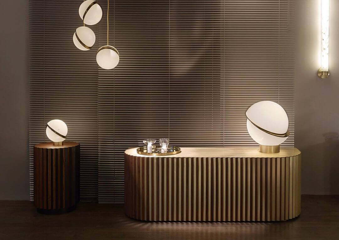 Half Moon Pendant Light - LED Pendant Light