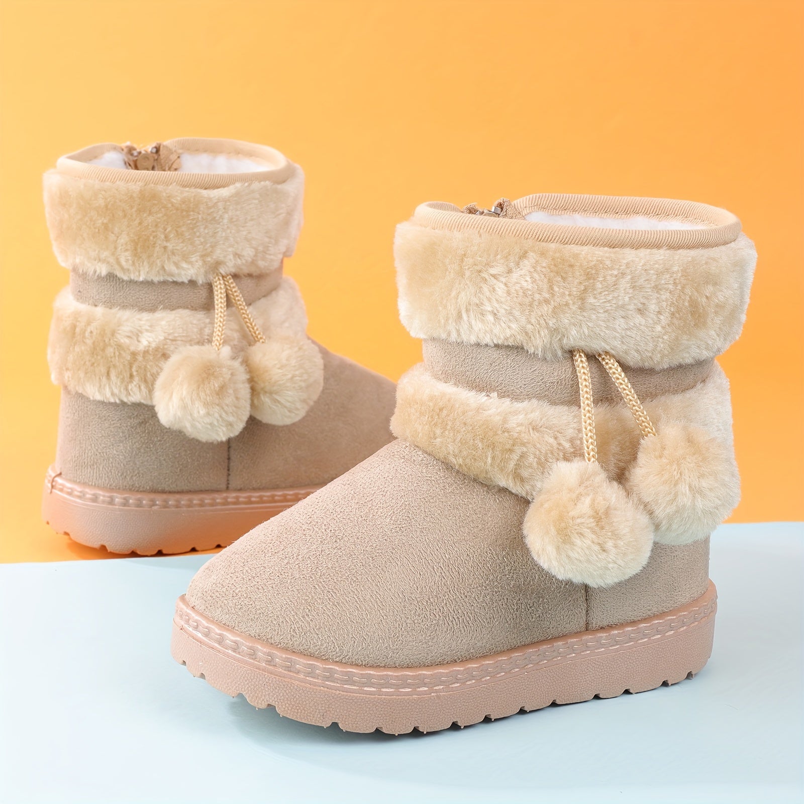 Cute Plush Boots for Girls - For Warmth and Comfort