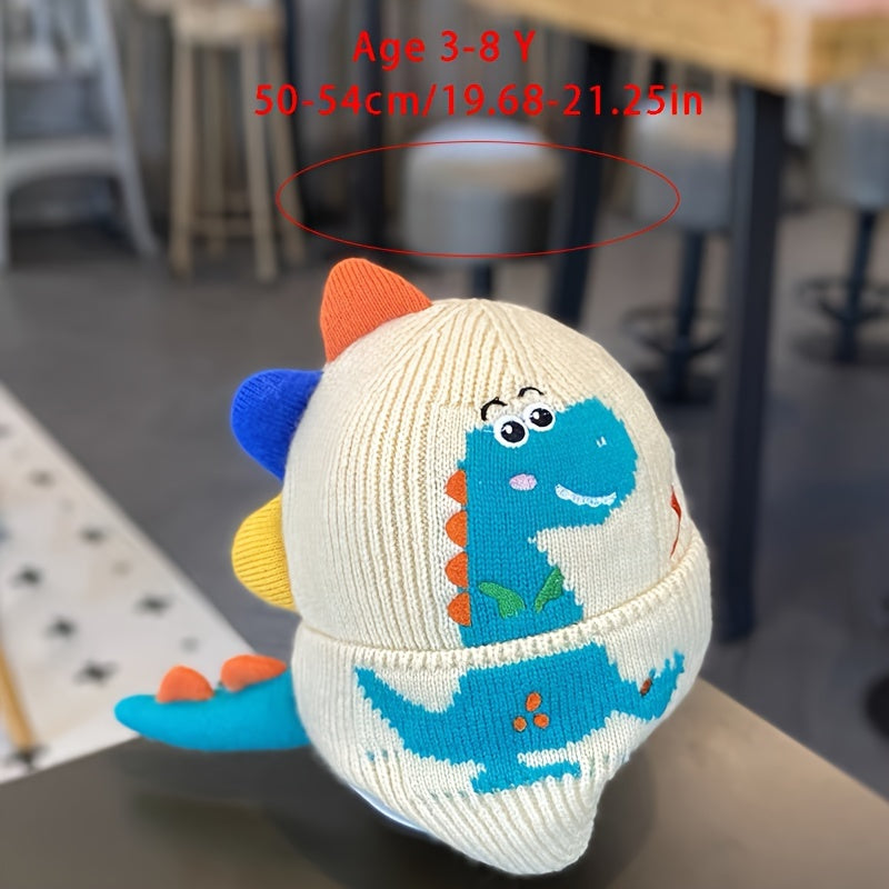 Dino Winter Hat for Children - For Playful Warmth