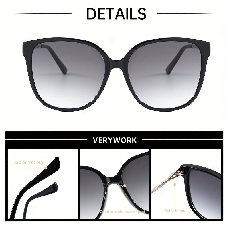 Retro Sunglasses for Women – Stylish Square Sunglasses with Anti-Reflective Lens