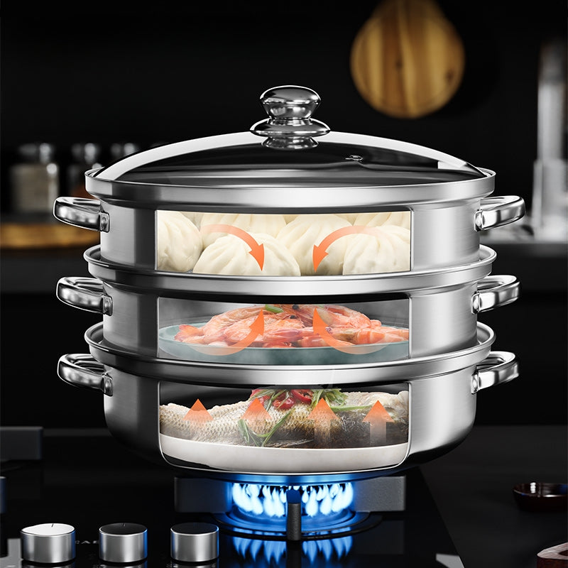 3-Tier Steamer – NutriSteam