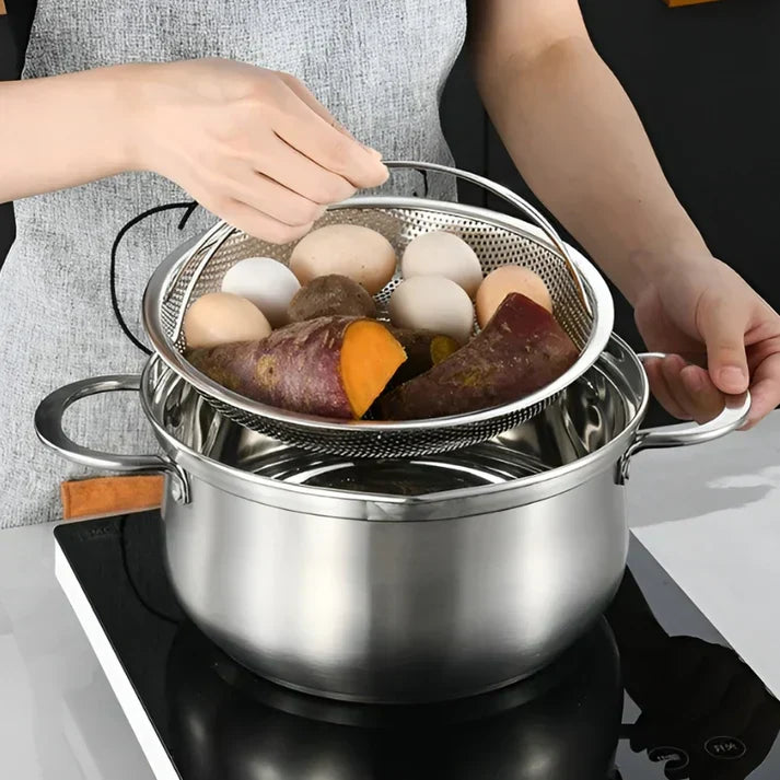 Stainless Steel Steamer Basket - SteamChef