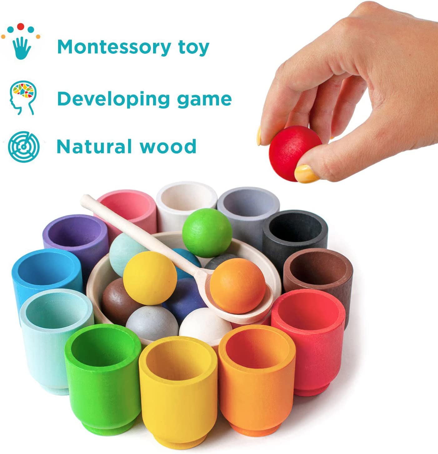 Woods | Colour Sorting Game for Children | Educational
