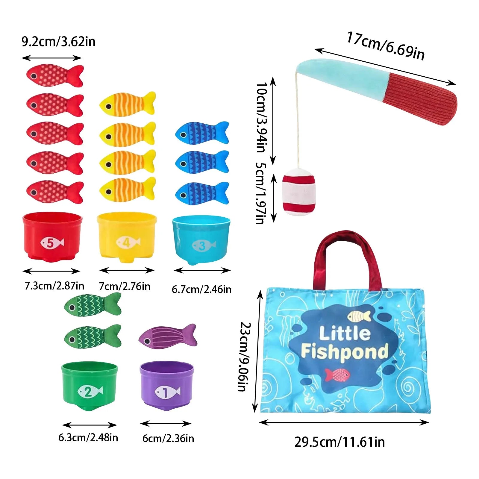 Magnetic Fishing Game for Learning Through Play - Motor Skills & Creativity