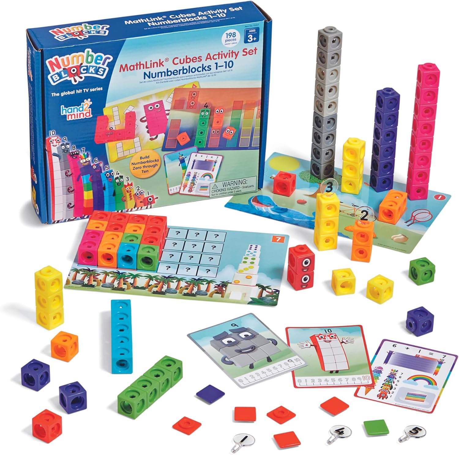 Cubes Numberblocks 1-10 - Educational Toy for Nursery