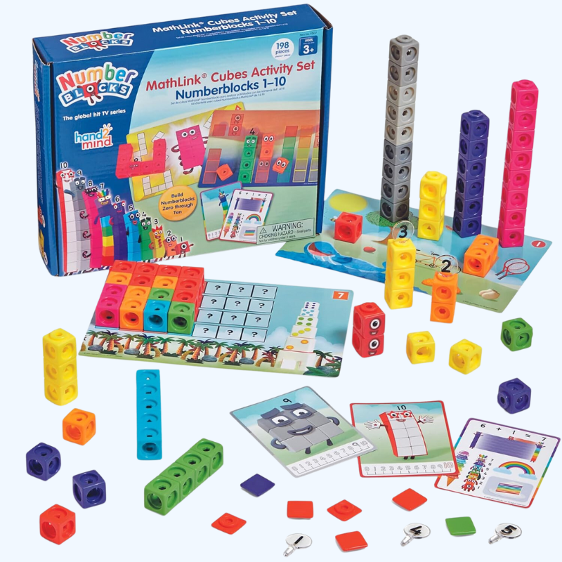 Cubes Numberblocks 1-10 - Educational Toy for Nursery