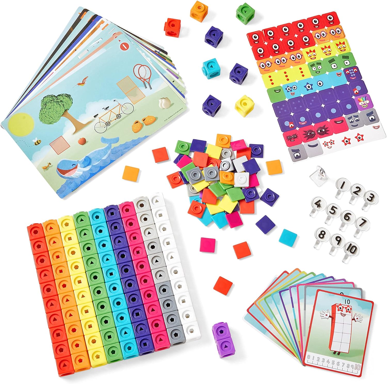 Cubes Numberblocks 1-10 - Educational Toy for Nursery