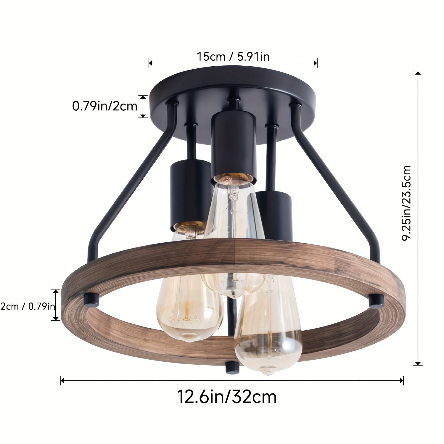NatureLight Three-Arm Lamp - For Atmospheric Lighting and Character