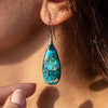 Teardrop Kaiserstone Earrings – Amara