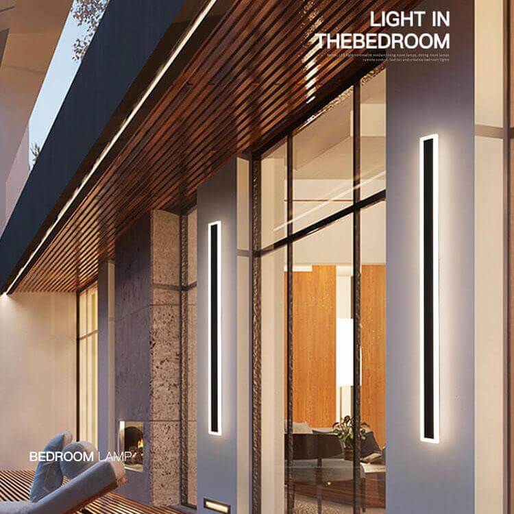 LED Outdoor Wall Light - Slim & Stylish Design