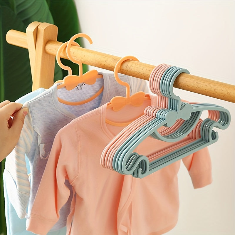 Sustainable Hangers for Children - Cute Bow Design, Lightweight and Space-Saving