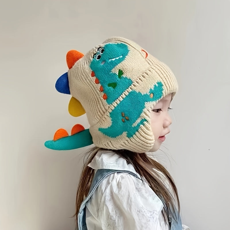 Dino Winter Hat for Children - For Playful Warmth