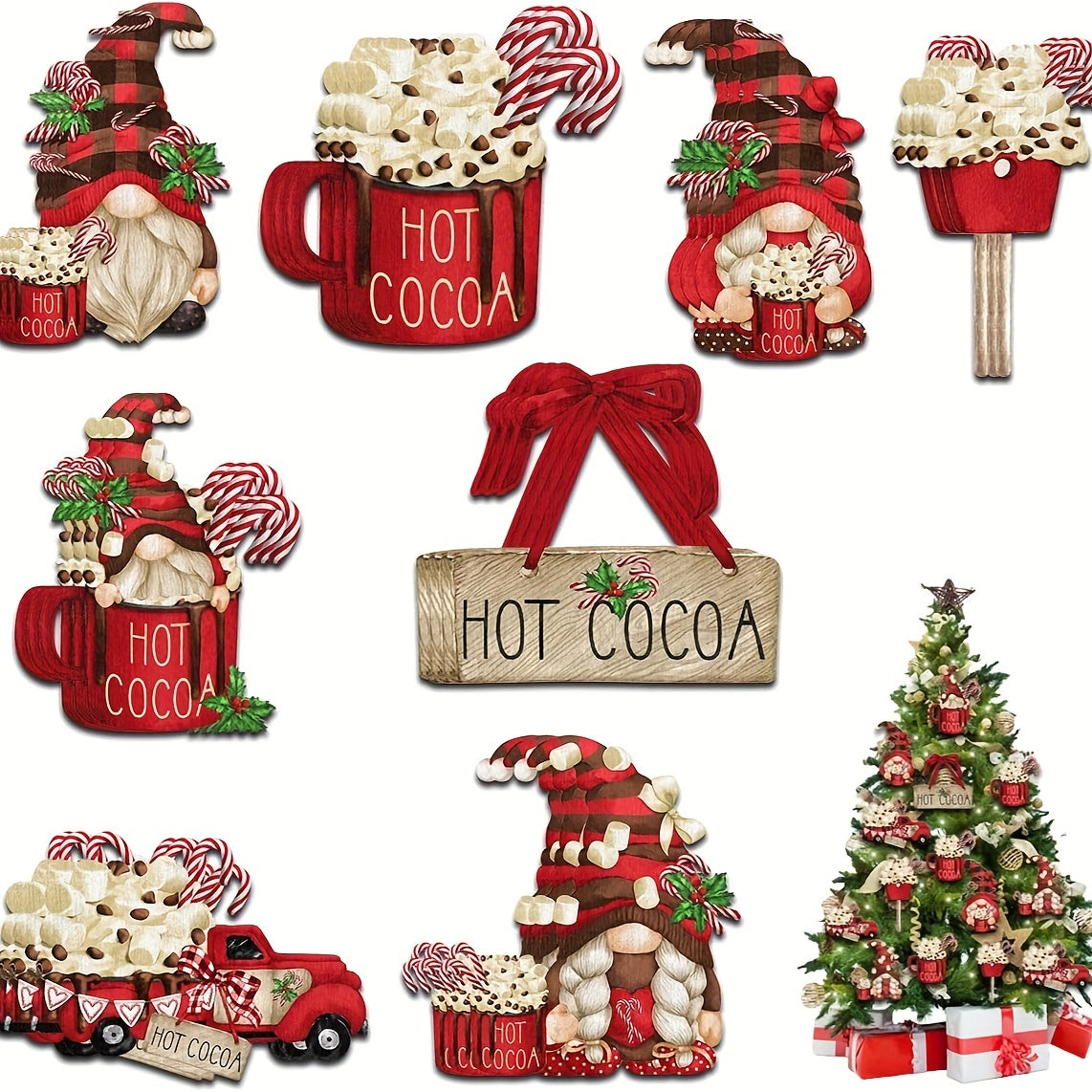 Cozy Christmas Ornament Set – For a Warm Atmosphere