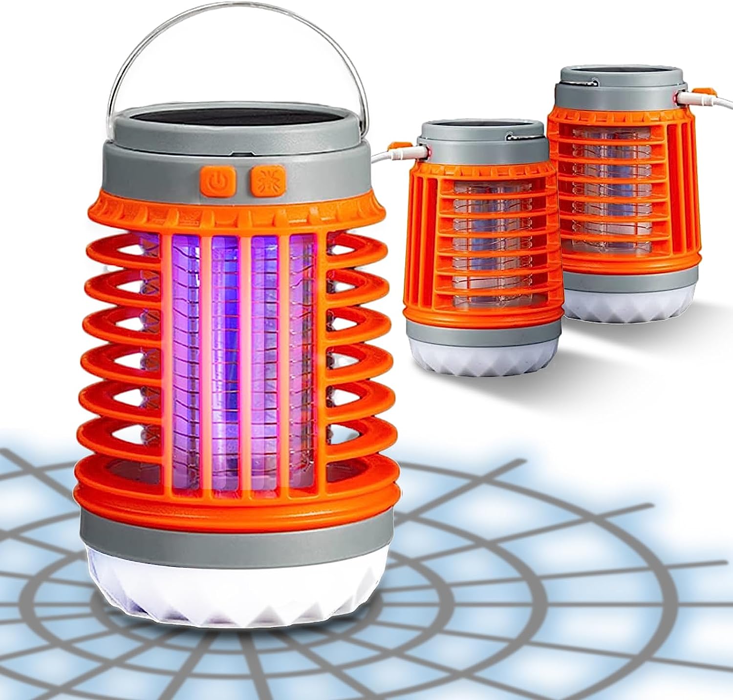 EcoGuard Mosquito Shield Lamp | Solar-powered UV mosquito repellent for home and outdoor spaces
