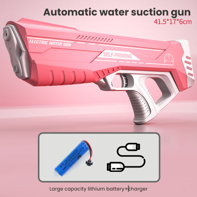 Water Gun with Pressure Jet & USB Battery for Kids & Adults – SplashPower X1