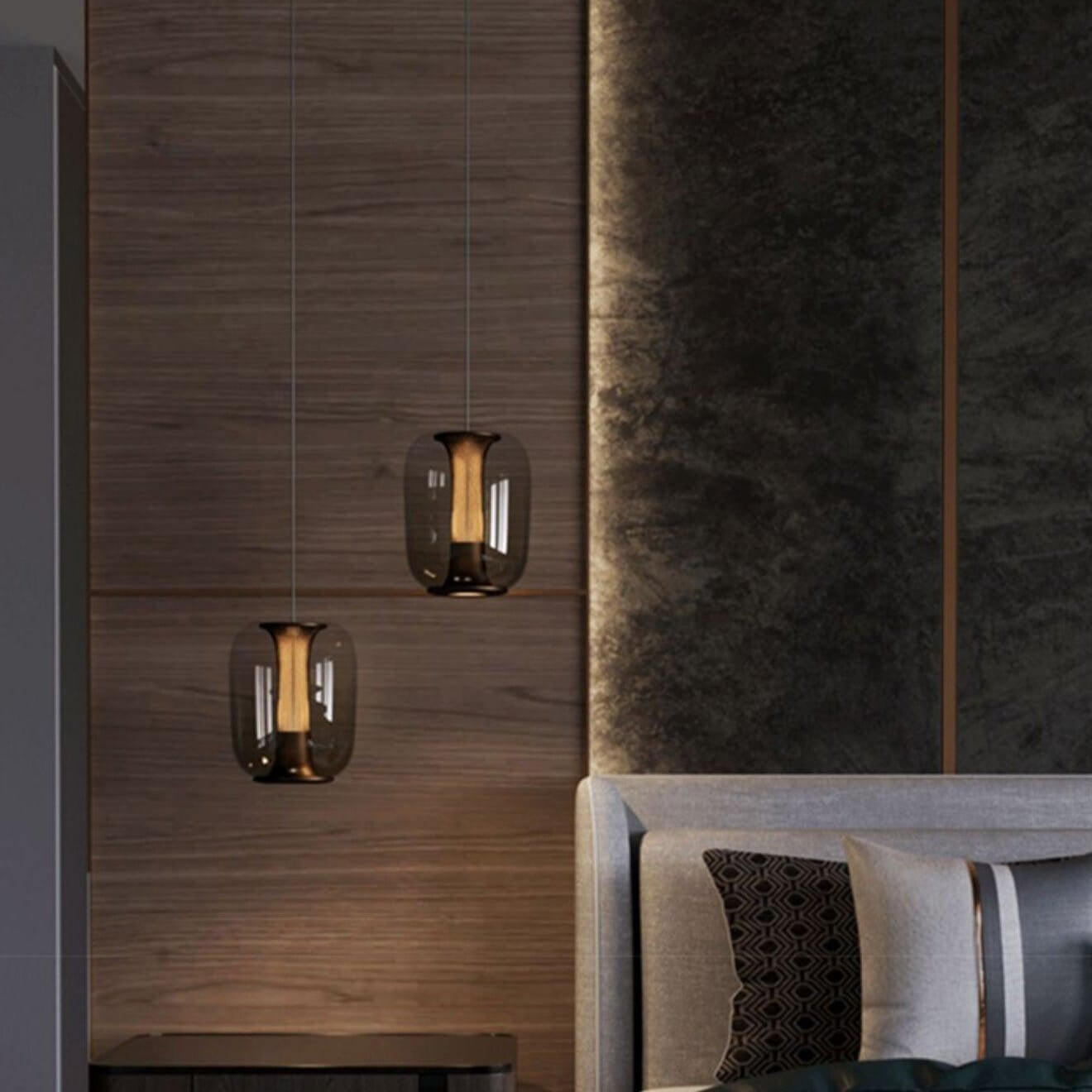 Modern Glass Pendant Lamp - Stylish & Atmospheric