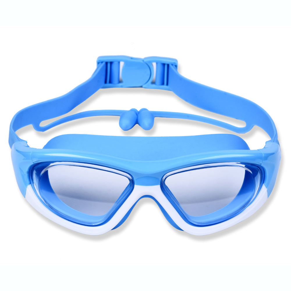 Kids' Swimming Goggles with Large Frame – Comfortable & Anti-Fog for Swimming Fun