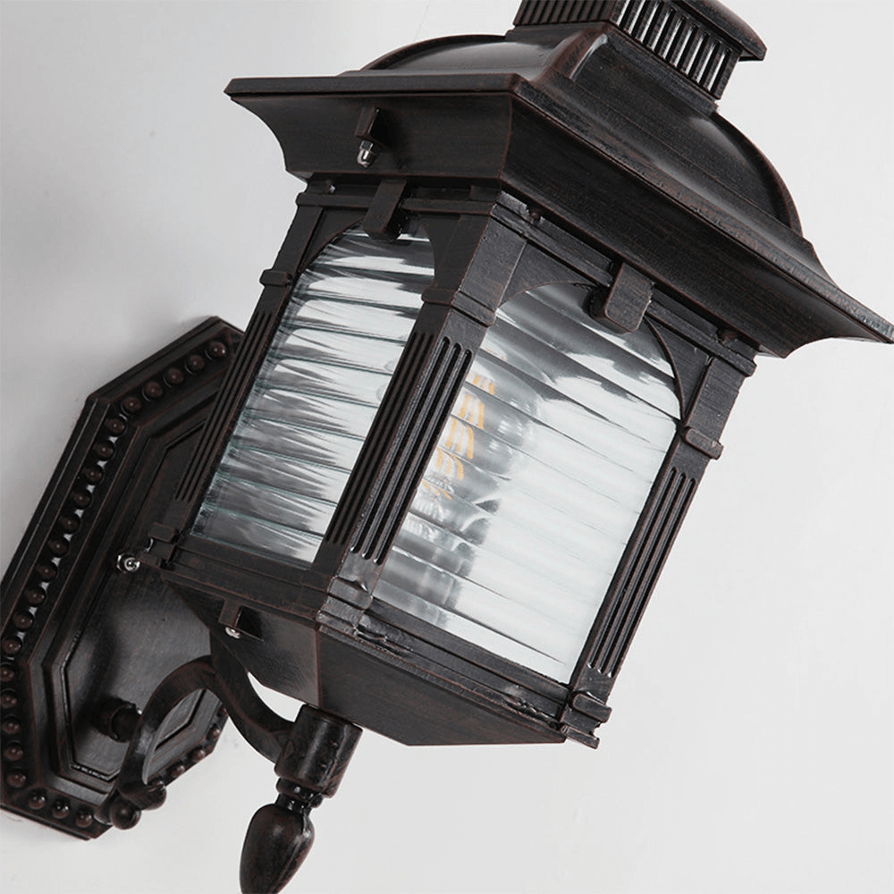 Wall Lamp Outdoor - Antique Glass Design