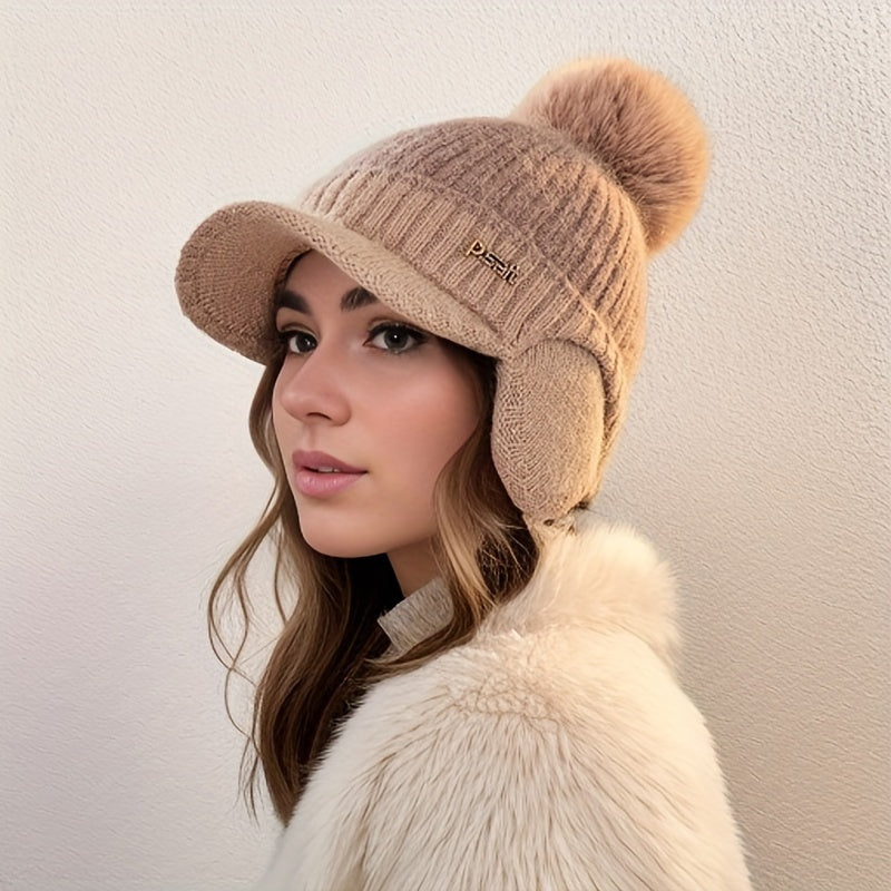 Jade Knitted Baseball Cap – Warm and Stylish Protection